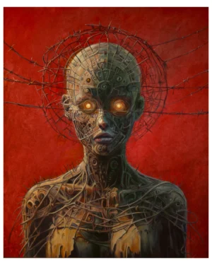 Strona główna grzegorz sobolewski, "margherita mancini" 60x71cm + rama, farby olejne na płycie